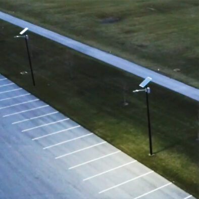 SATELIS heavy duty solar area light has been installed at jackson center parking lot Ohio.