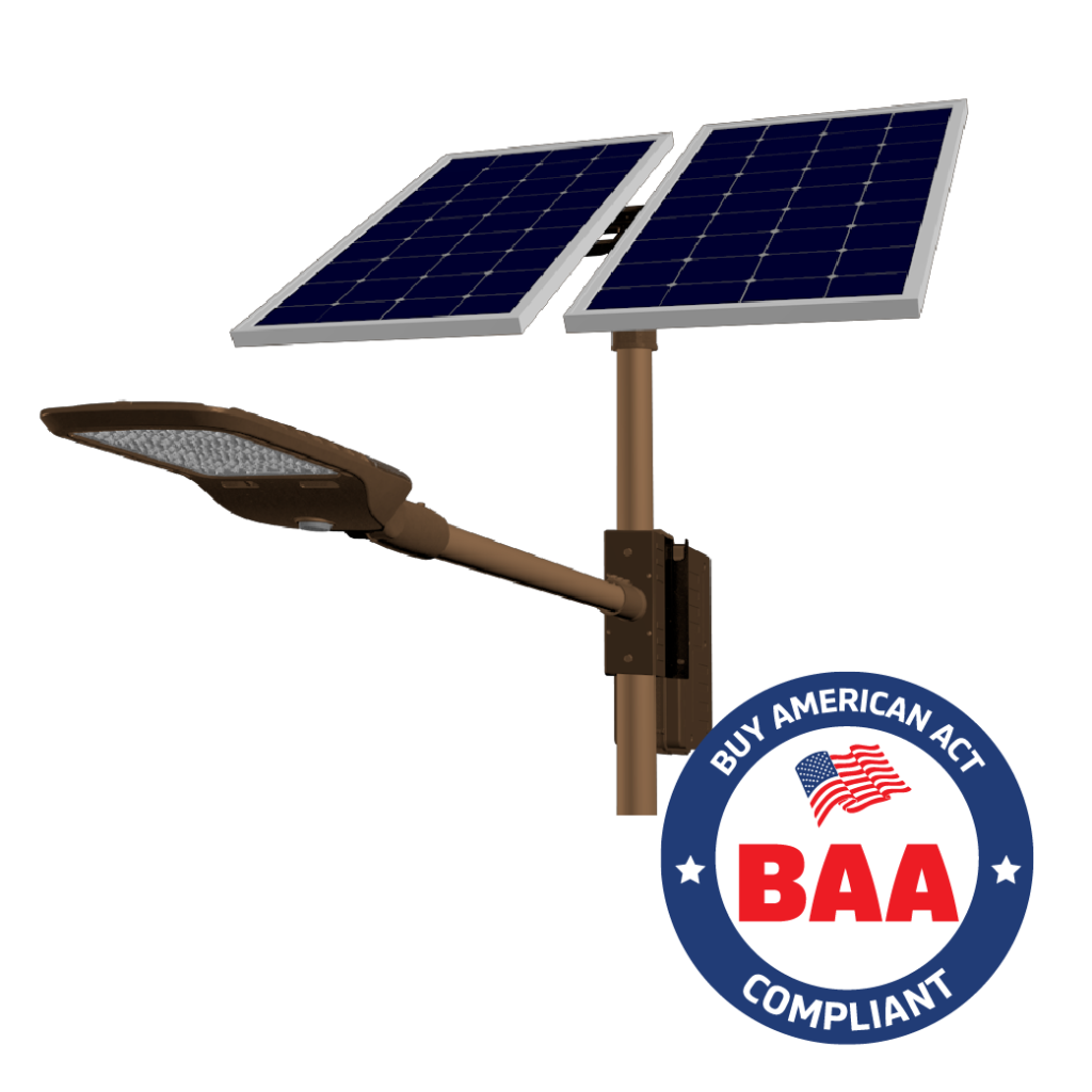BAA Robust Solar Light SATELIS 75W Bronze