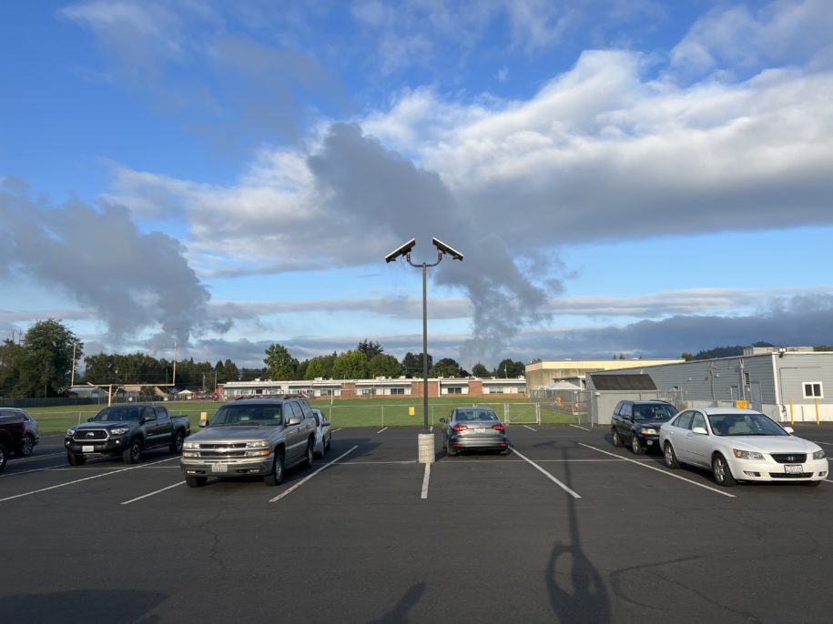 Monticello Middle School Parking Lot