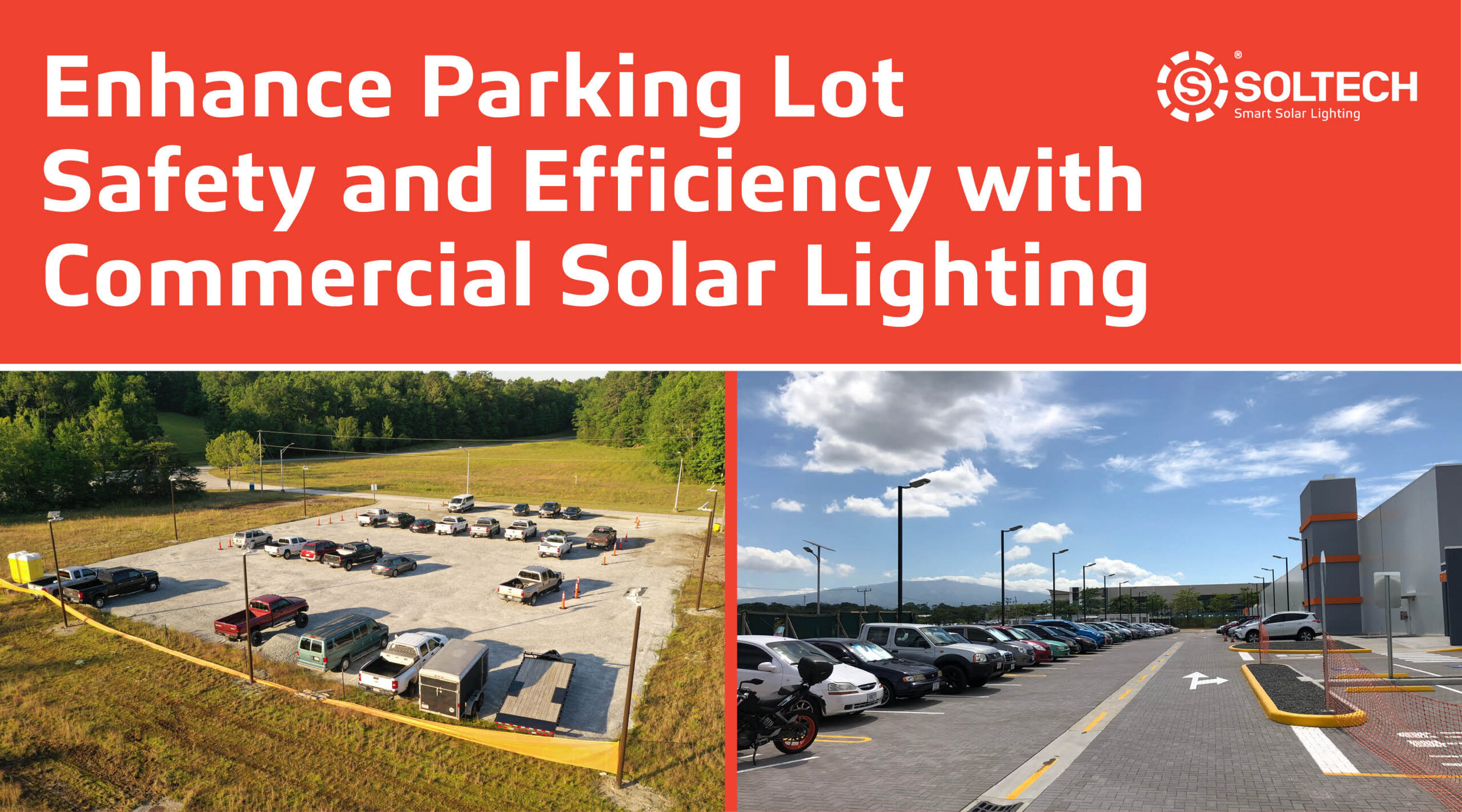 Enhance Parking Lot Safety and Efficiency with Commercial Solar Lighting