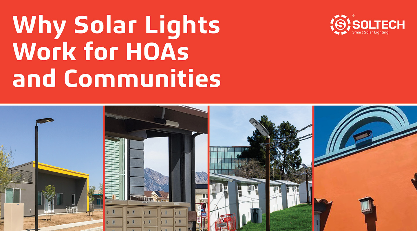 Why Solar Lights Work for HOAs and Communities
