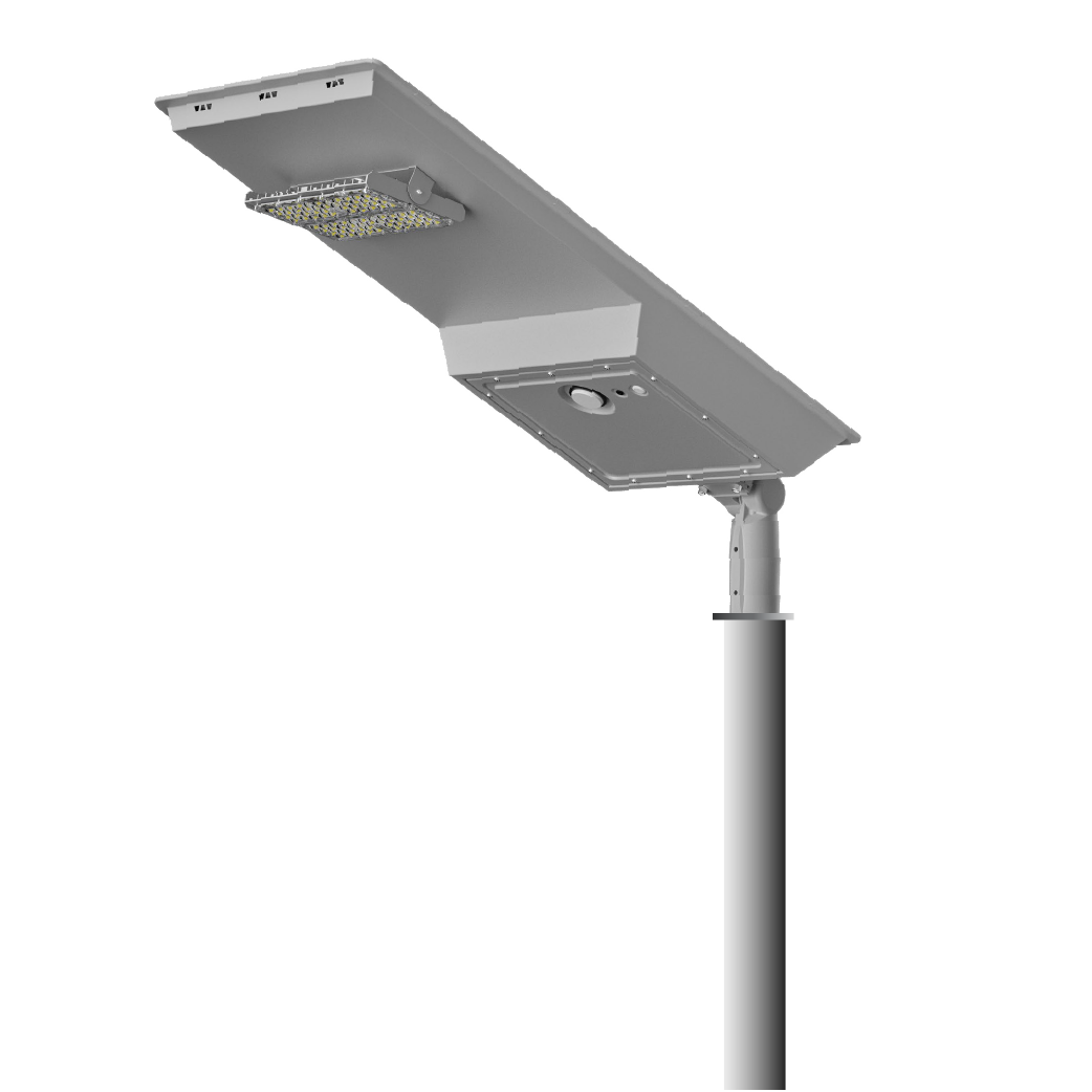 An image of the HYBRID solar light for the website.